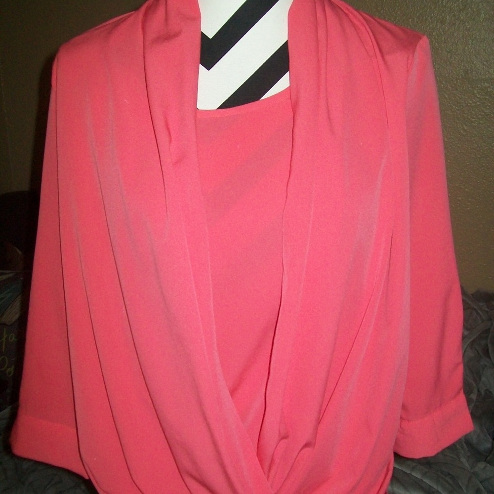 Antilia Femme Medium Coral Shirt